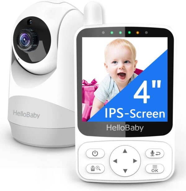 Video-Babyphone mit IPS-Bildschirm