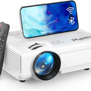 XuanPad Mini Beamer, 2024 Verbessertes 18000L WiFi Bluetooth Beamer