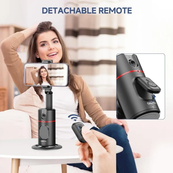 Auto Face Tracking Telefonhalter – 360° Rotierend – Bild 6