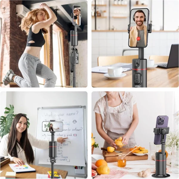 Auto Face Tracking Telefonhalter – 360° Rotierend – Bild 8