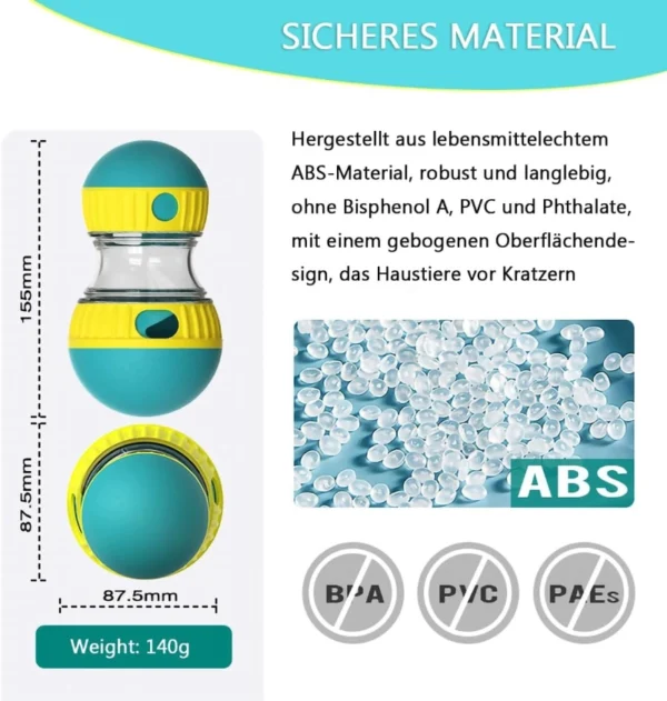 Intelligenzspielzeug für Hunde – Interaktiver Futterball – Bild 5