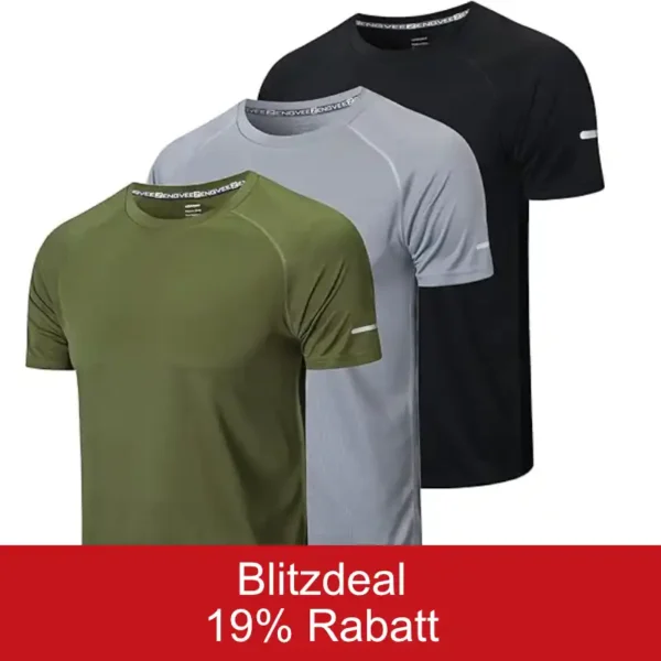 HUAKANG Sportshirt atmungsaktiv schnelltrocknend