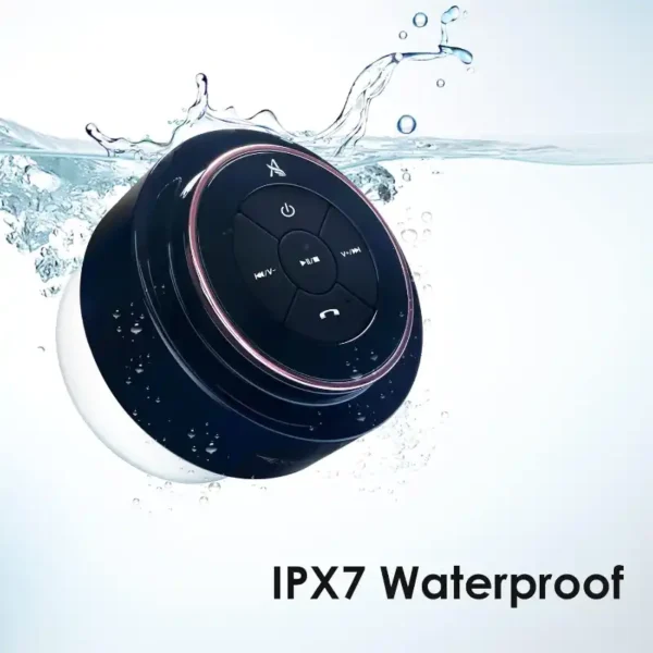Bluetooth Duschlautsprecher – IPX7 Wasserdicht, 5W Kristallklarer Klang, 15h Spielzeit – Bild 4