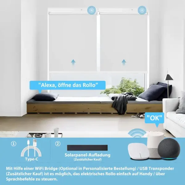 Rollo Alexa Fernbedienung